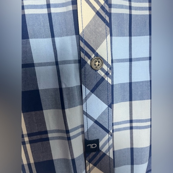 7 Diamonds Men’s Short Sleeve Button Front Shirt Size XXL - Picture 4 of 7